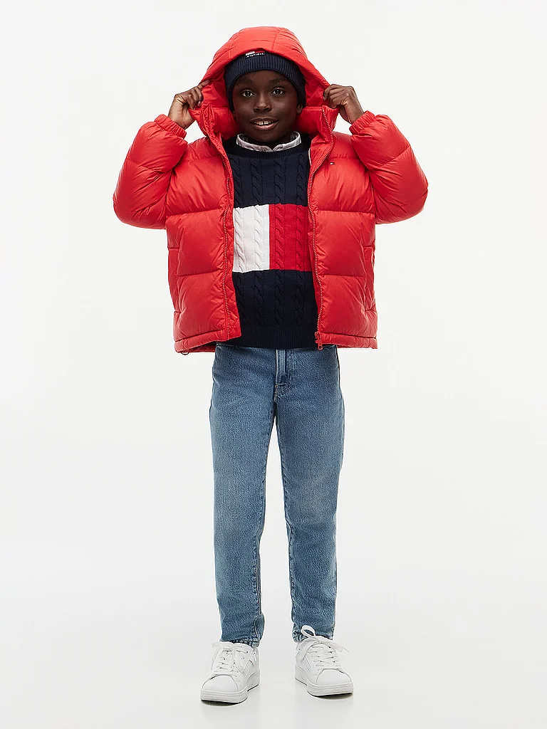 Vêtements Tommy Hilfiger Essential Down Jacke KB0KB10091 pour Accessoires - vue 8